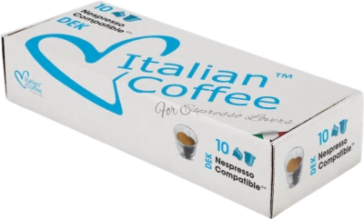 ITALIAN COFFEE® ITALIAN COFFEE Espresso Decaf capsules compatible with Nespresso FREE SHIPPING