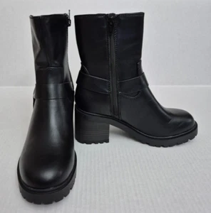 Universal Thread Greyson elegante Damenstiefel mit Memory Foam Einlegesohle schwarz – neu ohne Etikett - Bild 1 von 9