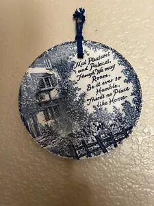 Royal Crownford Ironstone Decorative Collector Plate - No Place Like Home - Picture 1 of 3