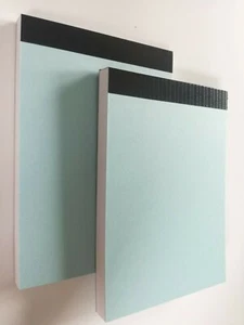12 X A6 BLOTTER NOTAS DE PAPEL BLANCO LISO MEMO NOTEBOOK 100 hojas por almohadilla. - Imagen 1 de 8