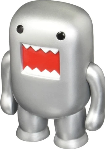 Dark Horse Deluxe 4" Domo Metallic Vinyl Figure: Silver -NEW IN BOX Cover