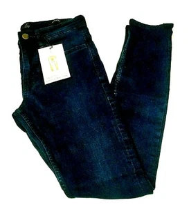 Mens Cotton On Super Skinny Jeans Size 30 Optic Blue Stretch Zip Fly *BNWT* - Picture 1 of 8