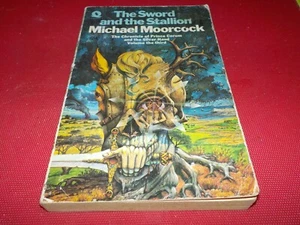 THE SWORD AND THE STALLION - MICHAEL MOORCOCK - 1975 1ST QUARTET PB - Picture 1 of 3