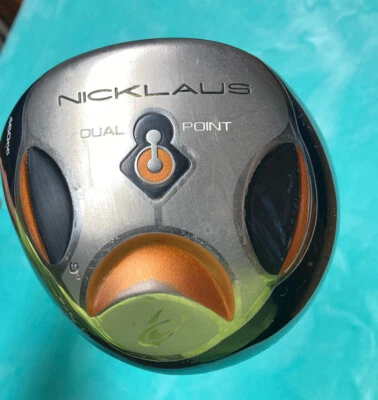 Nicklaus Dual Point 460cc Driver 9° LH Graphite Fujikura Stiff Flex Shaft, Nice - Image 1 of 4