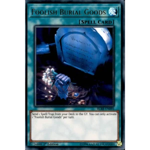 Foolish Burial Goods BLRR-EN095 Yu-Gi-Oh! Card Ultra Rare 1st Edition - Picture 1 of 1