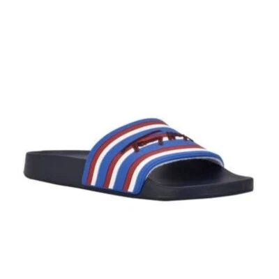 Sandalia Tommy Hilfiger Talla 8/10 Ombre Rayas Moldeada Slide (Mujeres) Nueva sin Etiquetas Foto 1 de 4