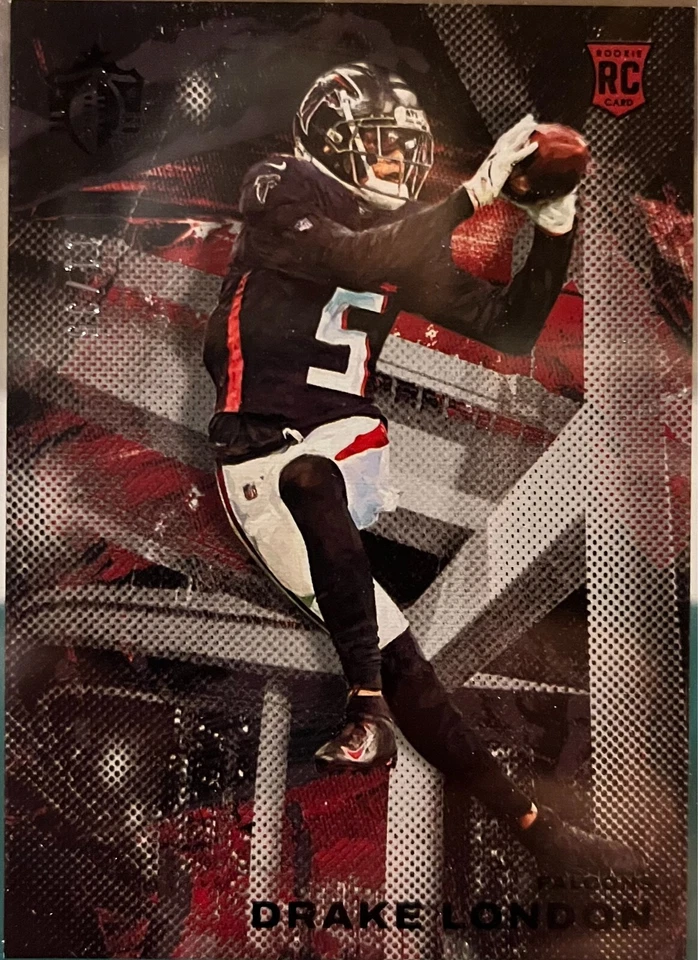 2022 Panini Chronicles Drake London Gridiron Kings RC Rookie /35 Falcons! - Image 1 of 2