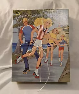 Vintage 1982 Barbie Skating Fun Jigsaw Puzzle 100 Piece Whitman with Box USA - Picture 1 of 3