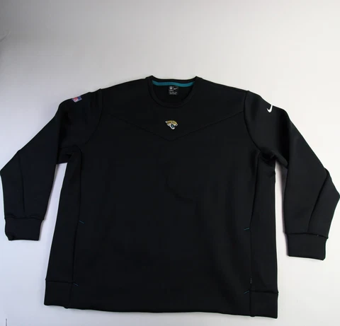 Jacksonville Jaguars Nike NFL On Field Apparel Sweatshirt Men's Black New Cover