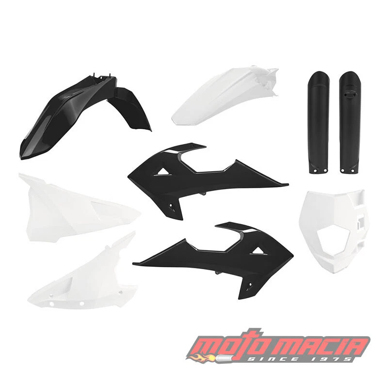 POLISPORT  ENDURO FULL KIT BLACK/WHITE GAS Gas Gas EC 300 2018-2020 Gas Gas EC Foto 1 de 1