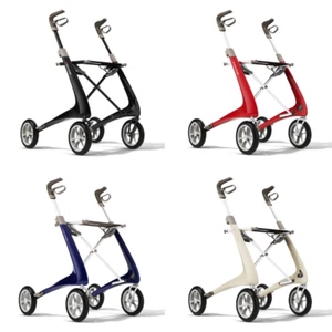 Carbon Ultralight Rollator Komfort verschiedene Farben by Acre 4,8kg mit Tasche - Photo 1/51