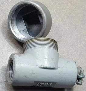 Killark Explosion Proof Fitting EYS 1, 059050,  EYS 2, 05952 WITH EYS CAP 059051 - Picture 1 of 12