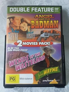 Angel And The Badman DVD 1947 Region 4 Winds Of The Wasteland DVD 1936 Region 4 - Picture 1 of 2