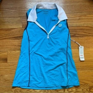 Kinona Waistline Winner ärmelloses Golftop in türkis Gr. XS - Bild 1 von 6
