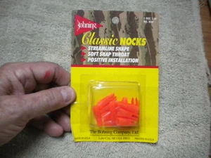Vintage Bohning Classic Nocks, 1 doz, 5/16, No.1054, New In Orginal Package, - Picture 1 of 7