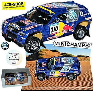 Vw Volkswagen Race Touareg 2005 Rally Dakar #310 Kleinschmidt 1:43 Minichamps - Picture 1 of 7