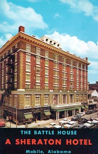 Mobile Alabama The Battle House a Sheraton Hotel Postcard - Picture 1 of 2
