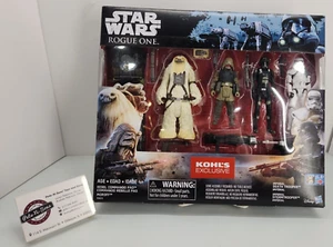 2016 Hasbro: Star Wars Rogue One 3.75" Action Figure 4-Pack Kohl's Exclusive - Picture 1 of 7