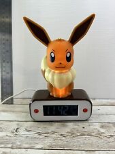 Pokemon Eevee Lamp Alarm Clock - Battery OR micro USB connection Tested & Workin