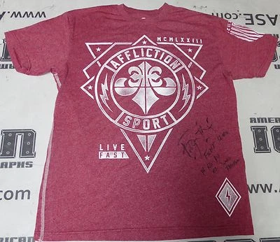 Bobby Lashley Signed Bellator 145 Fight Worn Used Walkout Shirt PSA/DNA COA WWE - Image 1 of 4