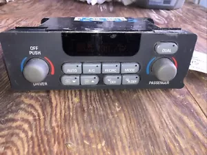 OEM 97-03 Pontiac Grand Prix Heater Temperature Climate AC Control Switch Unit - Picture 1 of 4