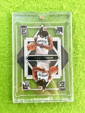 JAMES HARDEN CLEAR CARD JERSEY #13 NETS SP 2021-22 Elite DECK James Harden 76ers
