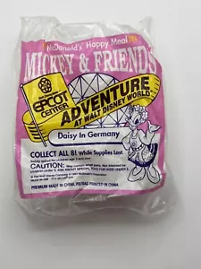 Vintage 1993 McDonald's Happy Meal Epcot Center “Daisy in Germany” NIP - Picture 1 of 3