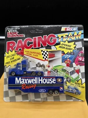 1991 Racing Champions 1:87 Micro Team Transporter NASCAR Maxwell House #22 - Image 1 of 2