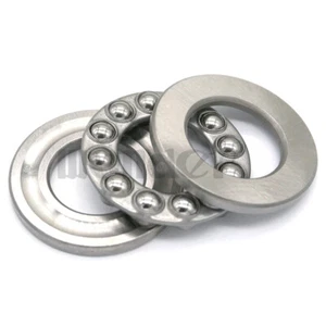 51105 25 x 42 x 11 mm cojinete de empuje de bolas axiales (2 carreras de acero + 1 jaula) ABEC-1 - Imagen 1 de 6