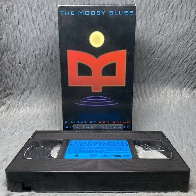A Night At Red Rocks With The Colorado Video by The Moody Blues VHS 1992 Music - Image 1 of 4