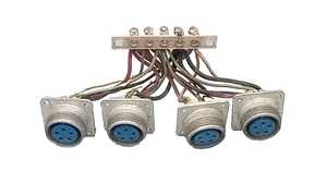 4 QTY AMPHENOL 97-3102A 16S-8S 5-pin Circular Connector - Picture 1 of 4