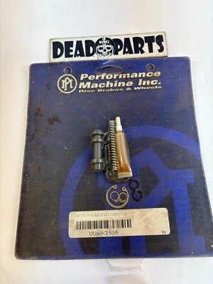 Harley PM Performance Machine 9/16" brake master cylinder rebuild kit 0060-3505 - Image 1 of 2