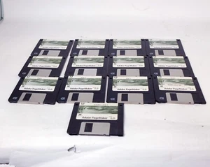 Adobe Pagemaker 6.0 16x 3.5" Floppy Disks - Picture 1 of 2