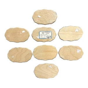 Unfertige Holztafeln Rohlinge Französisch Oval Dünn 5,25 x 3,25 x 1/8 Zum Selbermachen Menge 8 - Bild 1 von 8