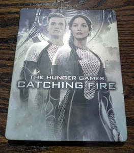 The Hunger Games 2 Catching Fire Blu-ray Steel Book Best Buy Exclusive Sequel - Picture 1 of 4