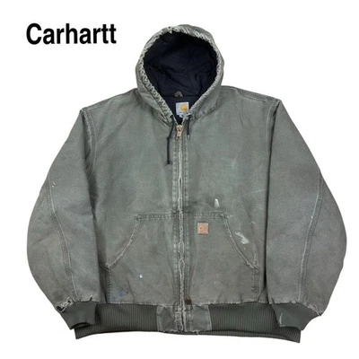 Chaqueta Carhartt Active verde militar talla 2XL para hombre simple y elegant... - Imagen 1 de 4
