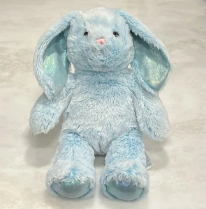 Build a Bear Blue Pawlette Hase Kaninchen Plüsch glänzende Ohren & Pfoten Frühling nicht mehr produziert💙 - Bild 1 von 18
