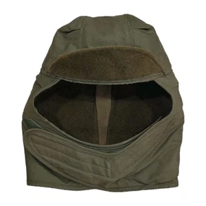 Vintage US Military Army Cold Weather Cap Helmet Liner OD Green 1972 Sz 7 1/2 - Picture 1 of 9
