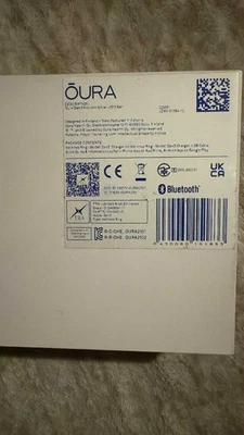 Oura Ring Gen 3 Horizon Silver US Size 12 - SEALED BOX - Image 1 of 2