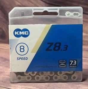 Catena bici KMC Z8.3 5 8 velocità 116L adatta per SRAM Shimano 1/2"x3/32" - Foto 1 di 2