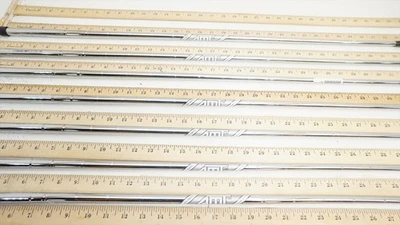 True Temper Dyn Gold Amt Tour White S400 34-37.5" 7p Iron Shaft Set Pulls 14806 - Image 1 of 4