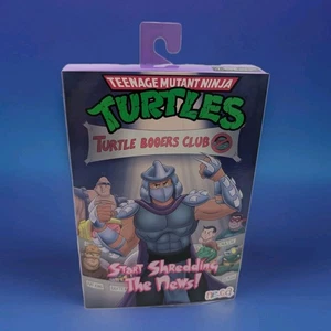 Figura de acción NECA Teenage Mutant Ninja Turtles Shredder Start Shreddin The News - Imagen 1 de 7