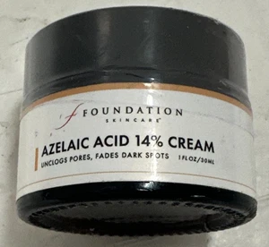 Foundation Skincare AZELAIC Acid 14% Cream 1.0 floz BB 09/26 - Picture 1 of 5