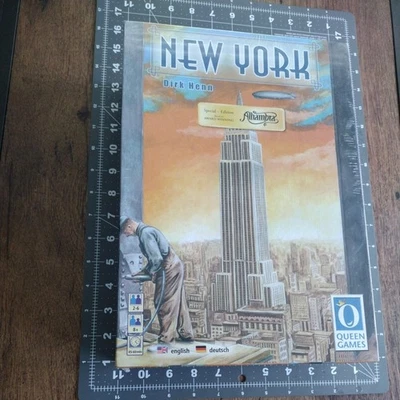 NEW YORK Alhambra Board Game Special Edition Dirk Henn Queen Games New Sealed  - Image 1 of 4