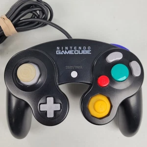Mando Nintendo Gamecube OEM Negro DOL-003 Oficial Probado y Funcionando - Imagen 1 de 9