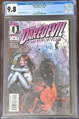 Daredevil #9 CGC 9.8 (#v2 том 2 1999) ключ 1-е появление Майи Лопес (Echo) - Изображение 1 из 2