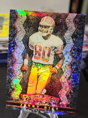 1994 Stadium Club Bowman's Best Black Refractor #1 Jerry Rice HOF 🔥 49ers  - Image 1 of 4