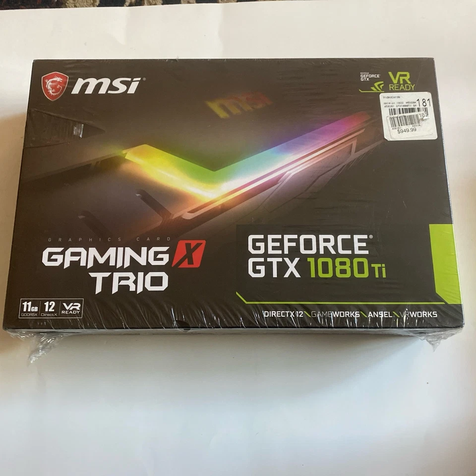 MSI Gaming Trio X GEForce GTX 1080 Ti (11gb , 12 Direct X,VR Ready) 2017 - Image 1 of 4
