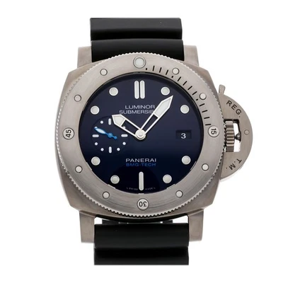 Panerai Submersible BMG-Tech Date Auto Titanium Mens 47mm Watch PAM 692 - Image 1 of 4