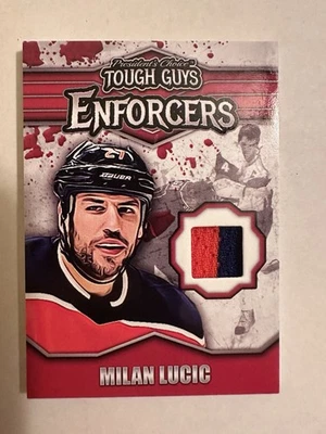 Presidents Choice Tough Guys Enforcers Milan Lucic 2 Color Jersey - Image 1 of 2